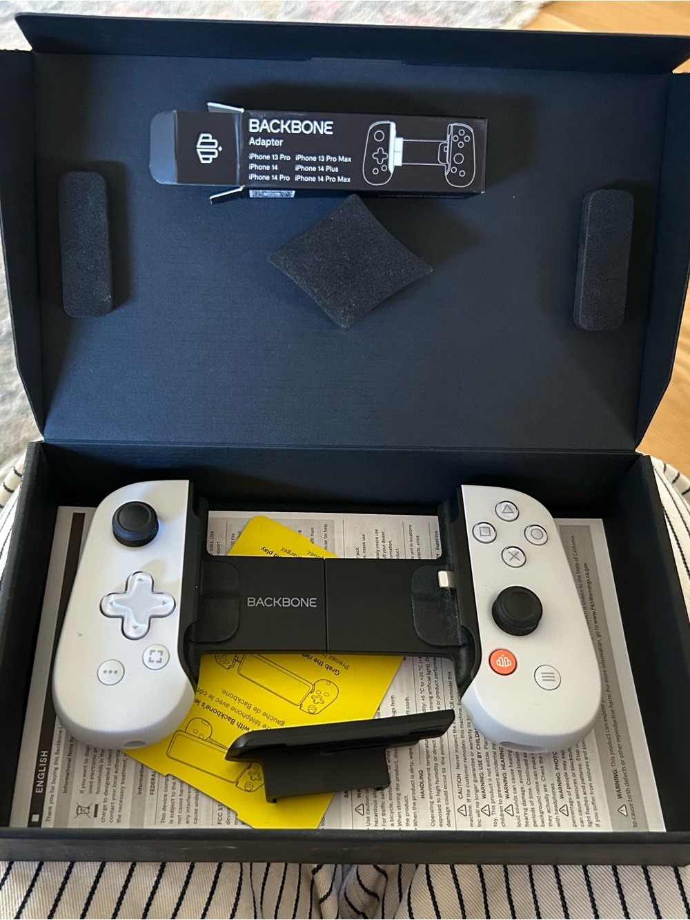 Backbone Mobile Gaming Controller - White